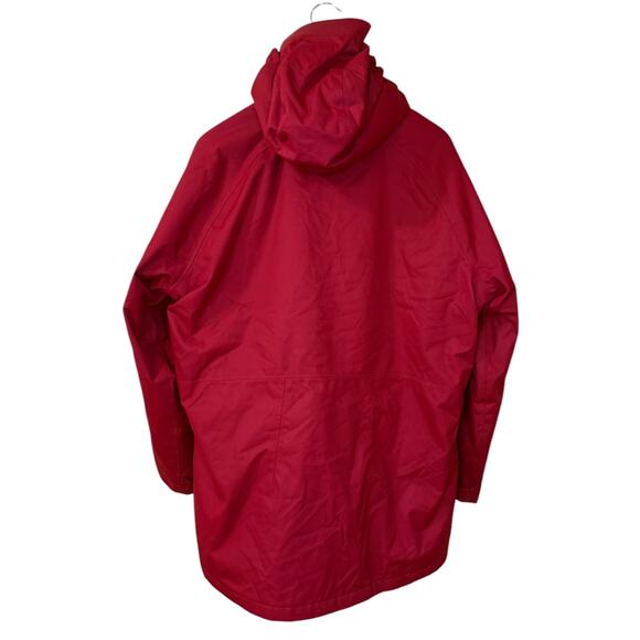 Craghoppers Anza Jacket XXL 14 Women Red Gorpcore Waterproof Hooded Wind Resist - Picture 5 of 9